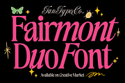 TAN-FAIRMONT DUO FONT, a Serif Font by TanType (Thumbnail 1 of 10)