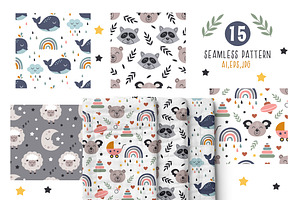 Bohemian Baby Icons Collection