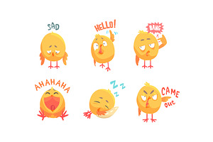 Funny Chicken Character with, an Animal Illustration by TopVectors