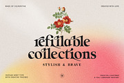 Eighties Nostalgia - Ligature Serif, a Serif Font by SilverStag Type Foundry (Thumbnail 4 of 20)