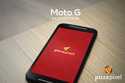 Mockup Moto G Easy Android Mockup, an iPhone Mockup by Pizza Pixel (Thumbnail 4 of 5)