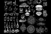Sketched Chalkboard Menu Design Kit, a Flyer Template by the little wonder shop (Thumbnail 6 of 7)