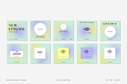 Podcast Instagram Creator Template, a Social Media Template by Cuoco (Thumbnail 9 of 14)