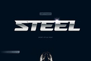 Headline Steel Font, a Sans Serif Font by artyway (Thumbnail 6 of 6)