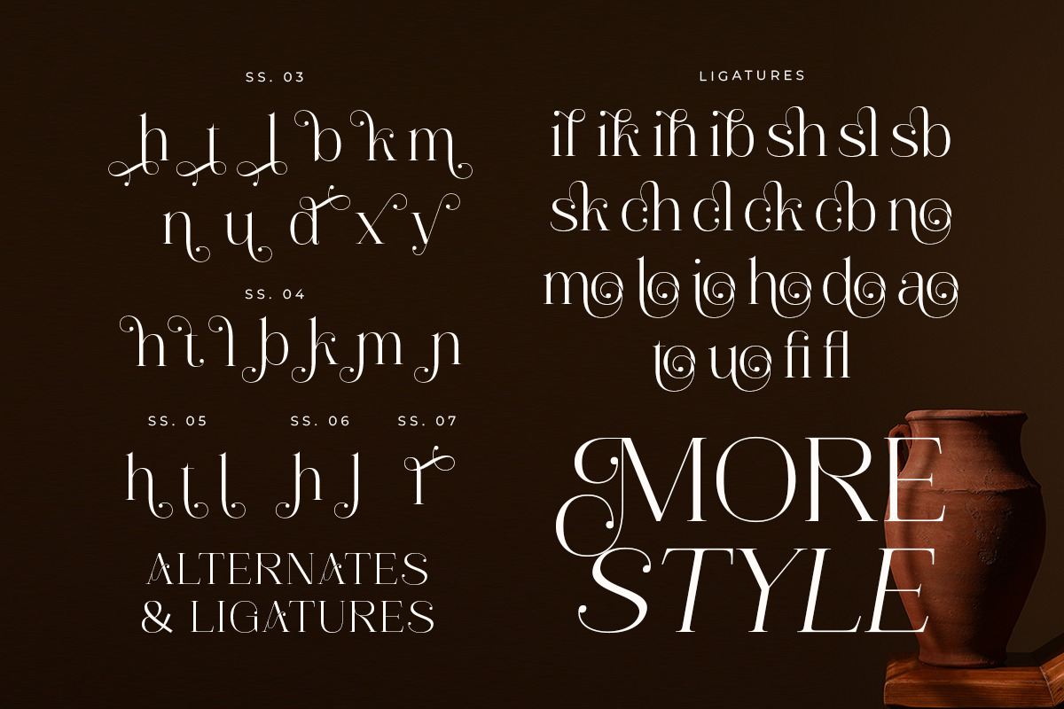 Righway Magnolia - Elegant Luxury, a Serif Font by Shakira Studio (Photo 9 of 10)