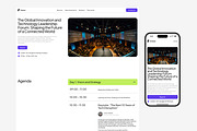 Eventas: Framer template for Events, a Landing Page Template by insaim (Thumbnail 3 of 4)