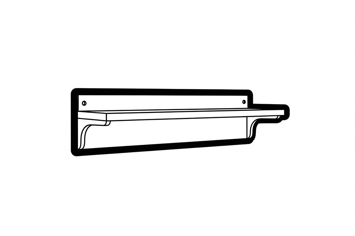 Wall Shelf Bracket Vector Bundle, an Illustration by Gaye Art (Photo 38 of 51)