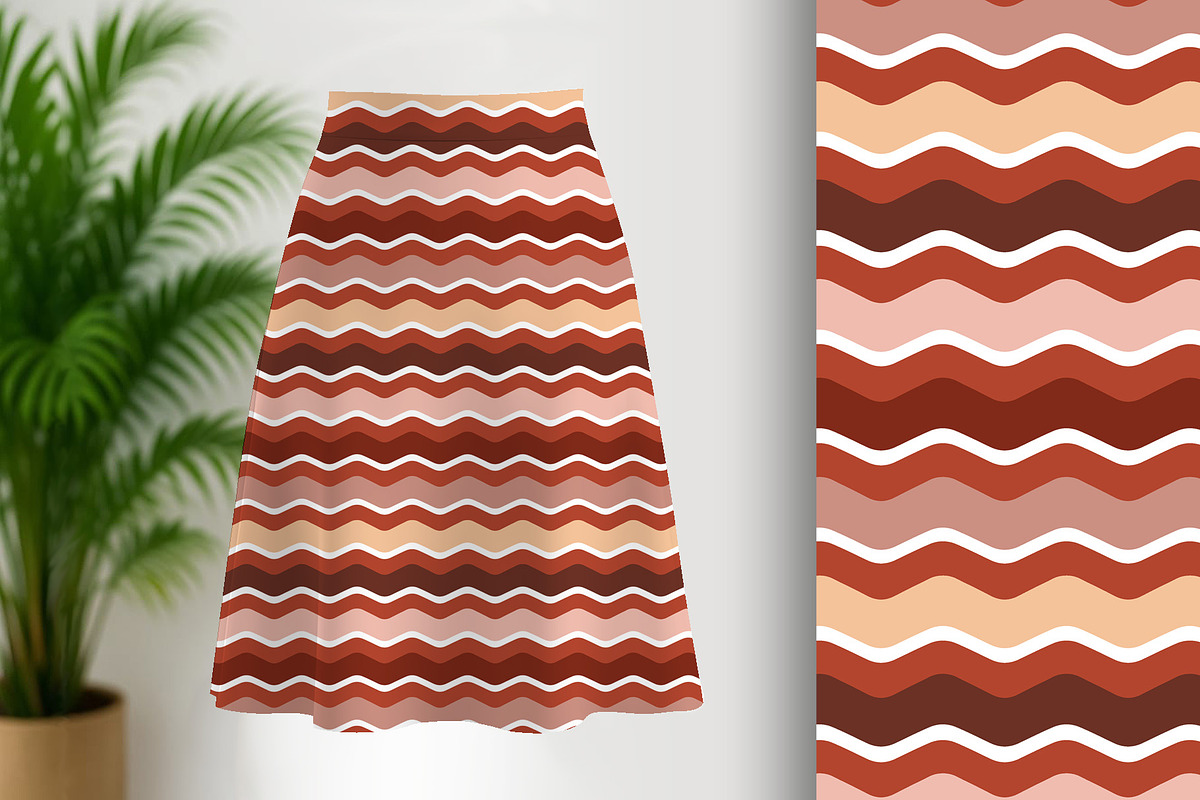 Sporty Fall Stripe Seamless Pattern, a Pattern Graphic by Sharon Schwalbe (Photo 1 of 4)