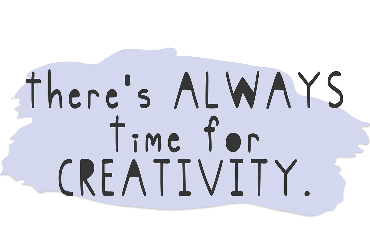 Choco Chunk, A Hand-Lettered Font preview 2