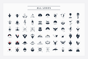 Nordicus. 60 Creative Logos, an Illustration by Cosmic Store (Thumbnail 4 of 15)