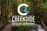 Creekside Outdoor Adventures Logo, a Branding & Logo Template by CreativeDolan (Thumbnail 2 of 2)