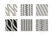Braids. Seamless Pattern Set, a Pattern Graphic by Curly_Pat (Thumbnail 5 of 7)