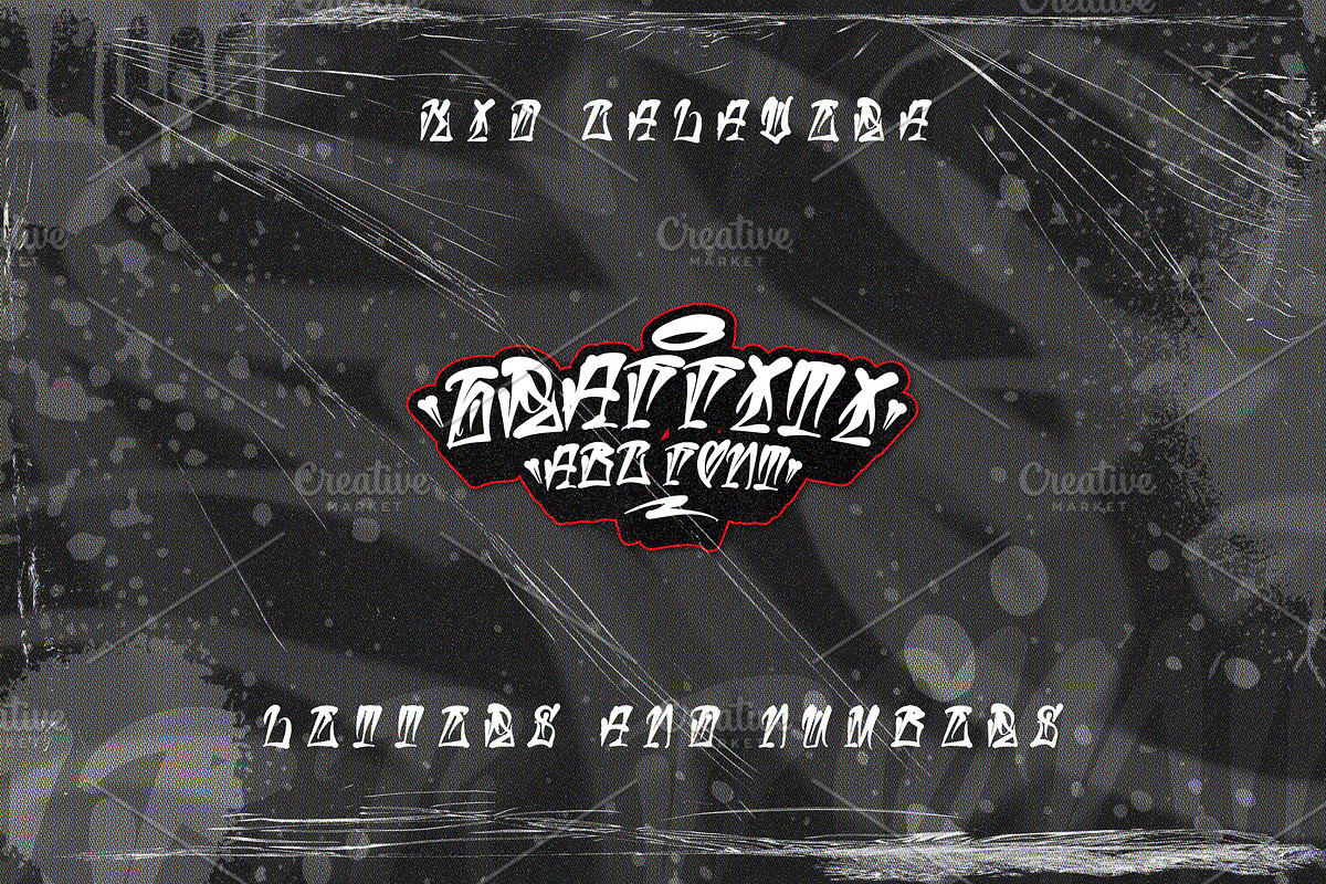 ABC Graffiti Font, a Handwritten Font by AspekHndz (Photo 6 of 6)