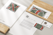 Medieval Initials. Gothic Drop caps, a Blackletter Font by kaer_shop (Thumbnail 3 of 12)