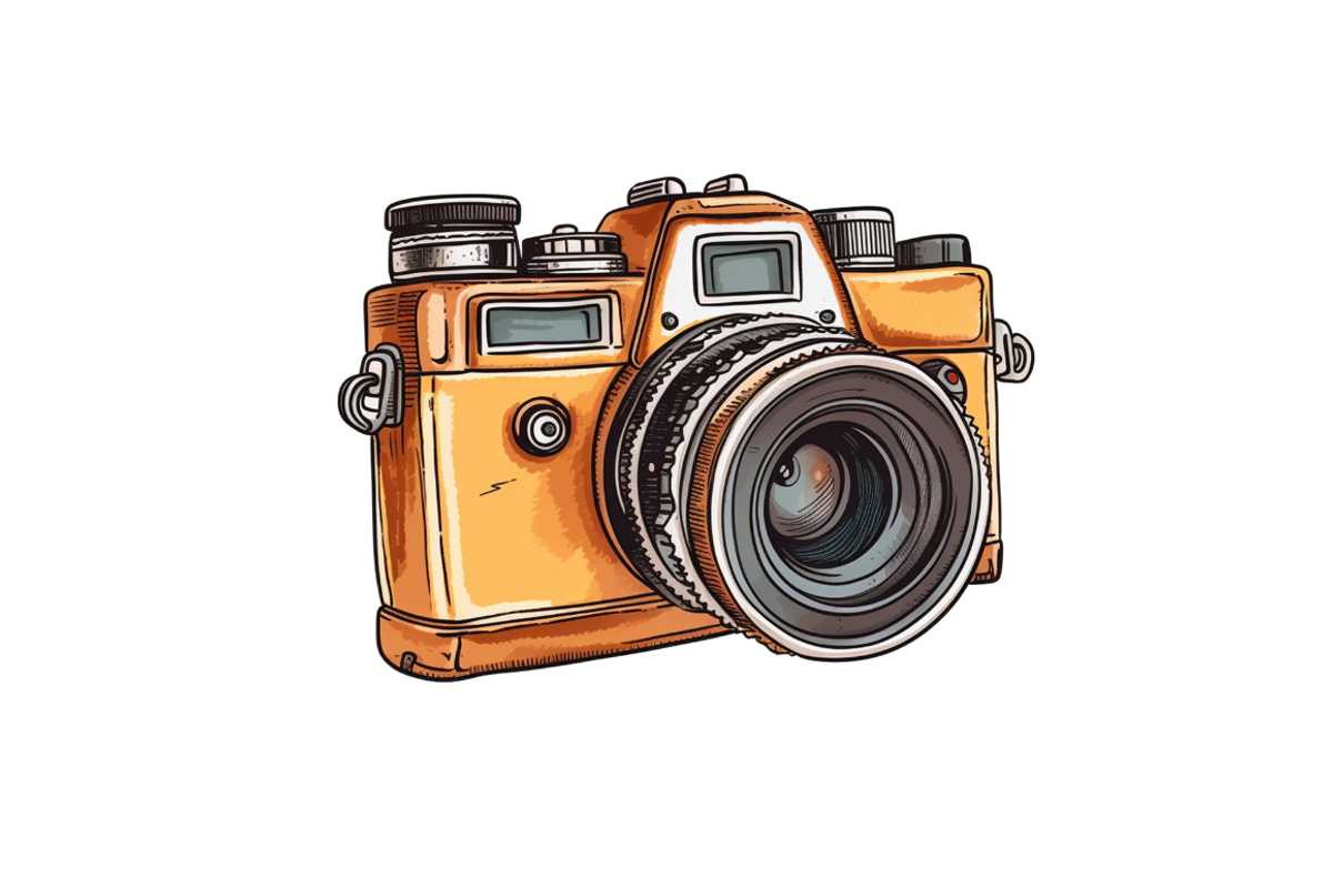 Retro Travel Camera Clipart  Bundle, an Object Graphic by Regulrcrative (Photo 3 of 7)