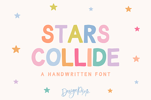 Stars Collide Font