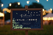 String Lights Wedding Sign, a Stationery Template by Aarley Kaiven (Thumbnail 2 of 3)