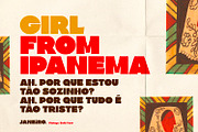 Janeiro - Vintage Bold Font, a Sans Serif Font by ikiiko (Thumbnail 2 of 7)