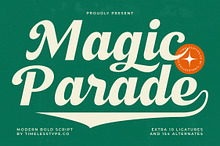 Magic Parade Bold Modern Script