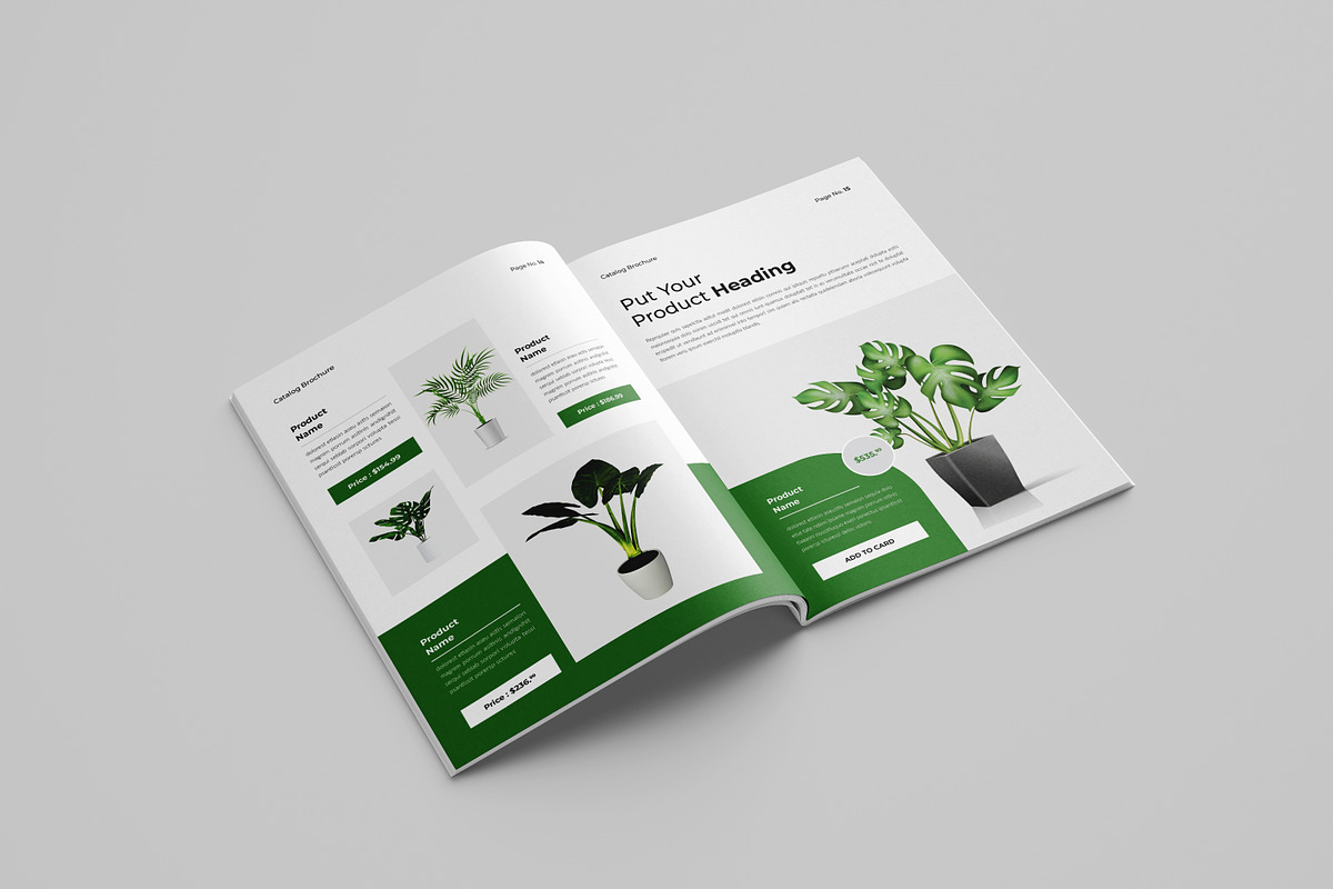 Botanic | Catalog Brochure Template, a Brochure Template by Spark_Creative (Photo 7 of 12)