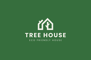 Tree House Eco Friendly Nature Logo, a Branding & Logo Template by Dyn Studio