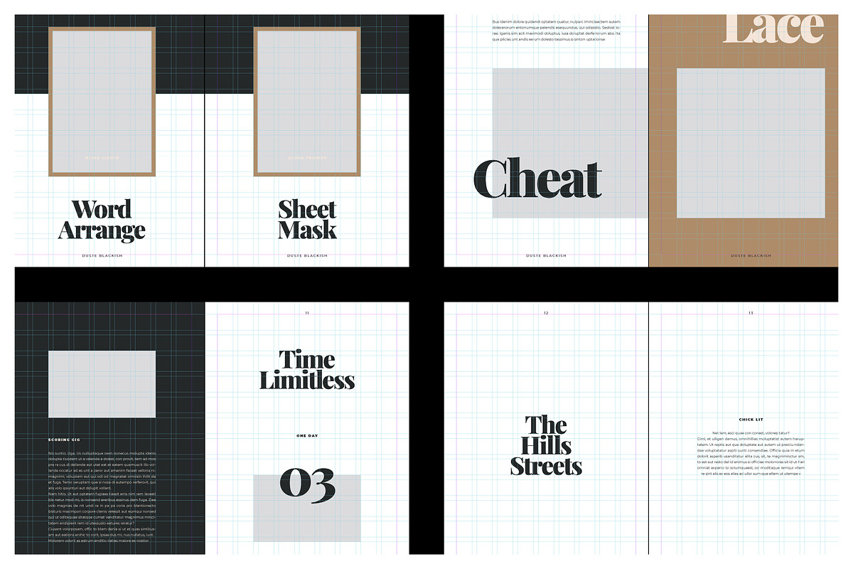 BLACKISH Editorial Lookbook, a Magazine Template by Arif Tri Ananta (Photo 9 of 14)