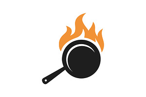 Hot Pan icon | Restaurant & Food, a Solid Icon by Master Design