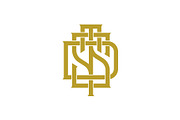 Monogram Letter DTS TSD STD Logo, a Branding & Logo Template by Buqancreative (Thumbnail 4 of 4)
