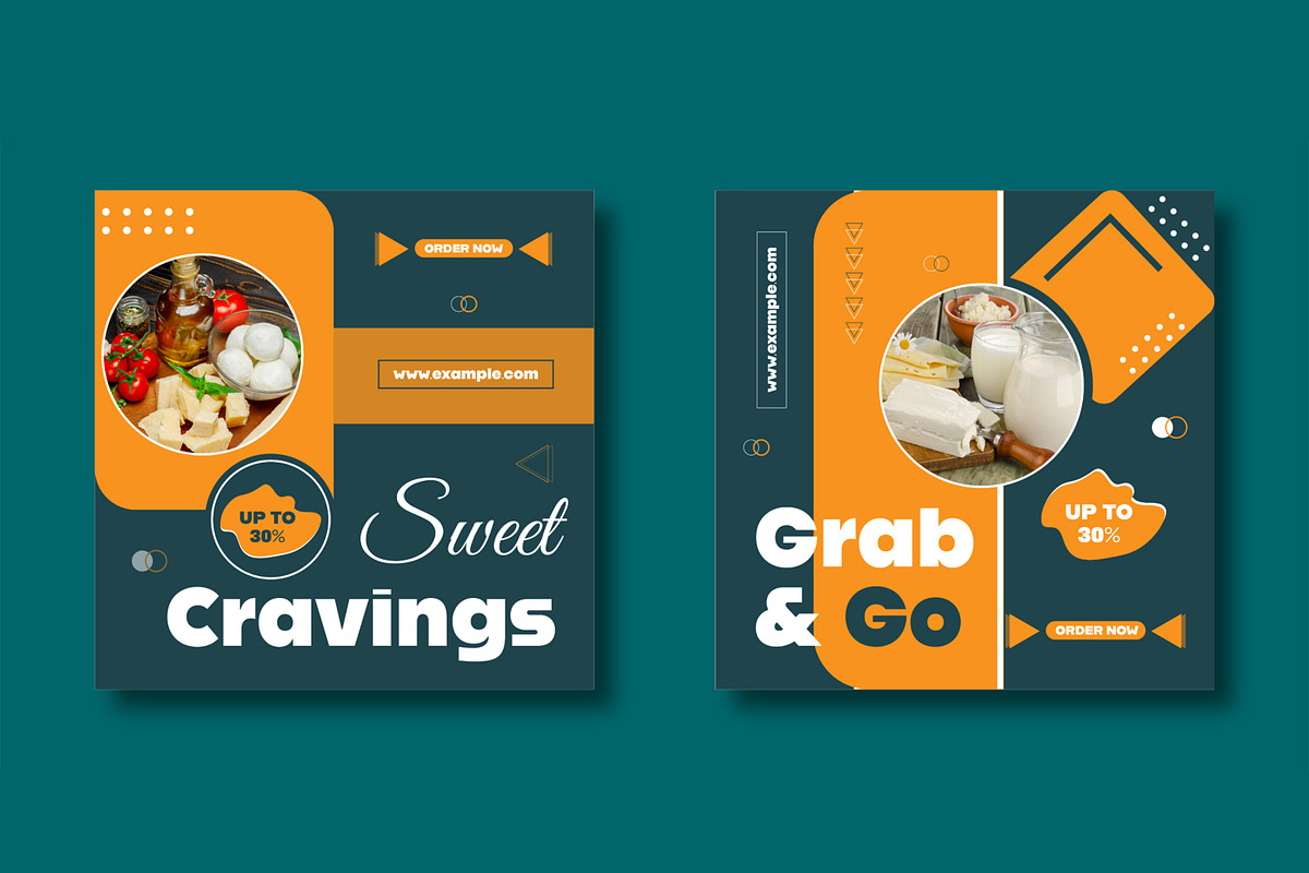 Vibrant Food Promo Social Media Post, a Social Media Template by MightyDesign (Photo 4 of 8)