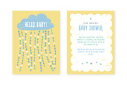 Baby Shower Invitation, an Invitation Template by moibalkon (Thumbnail 3 of 3)