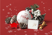 Christmas Ball Mock-up, a Product Mockup by zippypixelstudio (Thumbnail 2 of 7)
