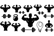 Ultimate Fitness Gym Vector Bundle, an Illustration by Creativeshirt (Thumbnail 24 of 51)