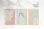 ABSTRACT BOTANICAL POSTERS, an Object Graphic by Collection by VY (Thumbnail 2 of 9)