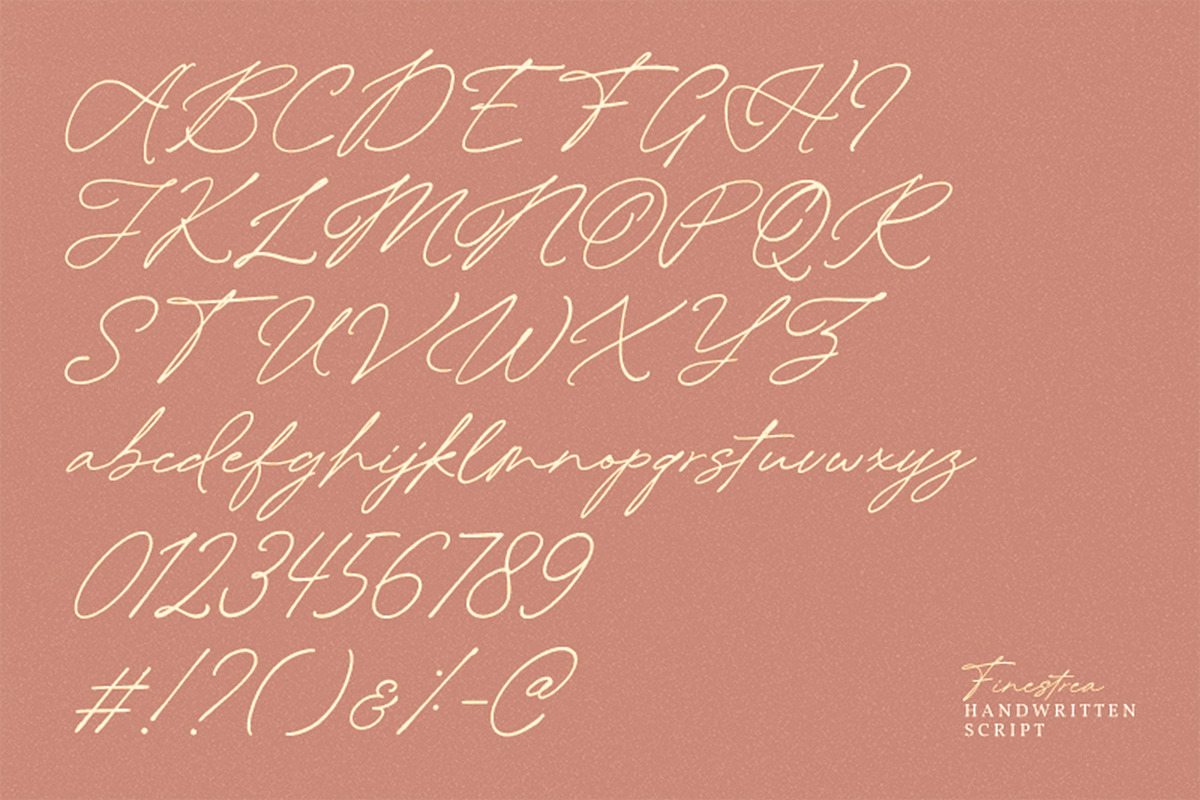 Finestrea, a Handwritten Font by Nathatype (Photo 5 of 10)