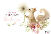 Wildflowers and Woodland Friends, an Animal Illustration by Kim Thoa Designs (Thumbnail 10 of 11)