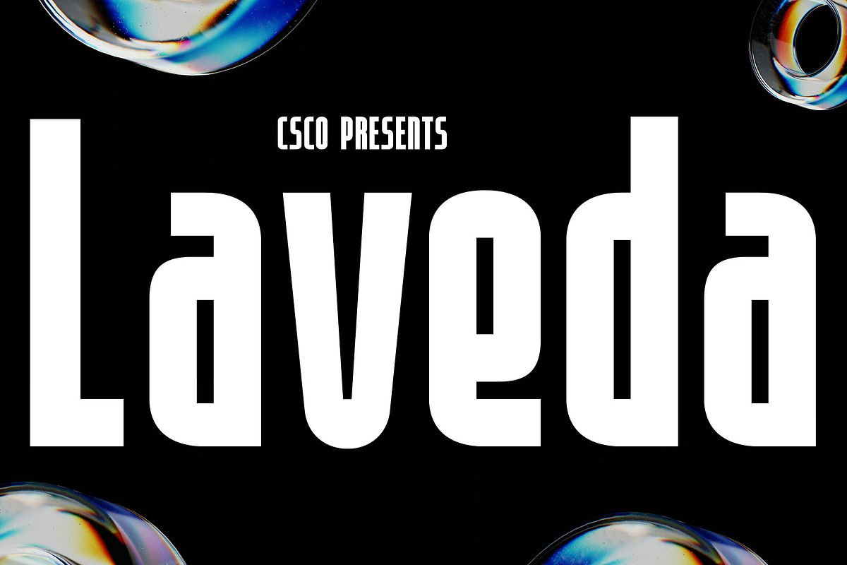Laveda – Bold Sans Serif, a Sans Serif Font by Craft Supply Co. (Photo 1 of 8)