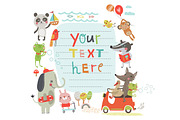 Animals collection, an Animal Illustration by Anna Guz's Store (Thumbnail 3 of 6)
