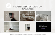 Animated Text – Showit Canvas Add-On, a Websites & App Template by Elska Studiø (Thumbnail 1 of 4)