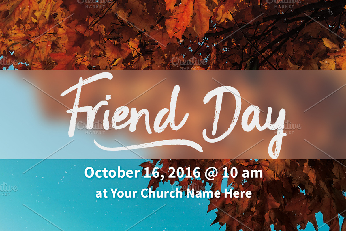 Friend Day Invite - Adults, an Invitation Template by Team Alabaster (Photo 2 of 3)