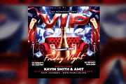 Vip Lounge Night Club Flyer Template, a Flyer Template by RTXdesinger99 (Thumbnail 3 of 3)