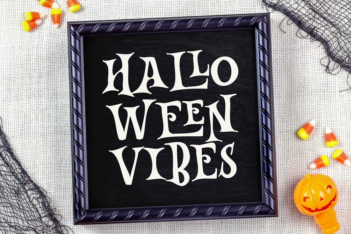 Like Spooky - Display Halloween Font, a Serif Font by Airotype (Photo 4 of 8)