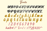 Invisible Paradise Vintage Typeface, a Sans Serif Font by Aditastudios (Thumbnail 6 of 7)