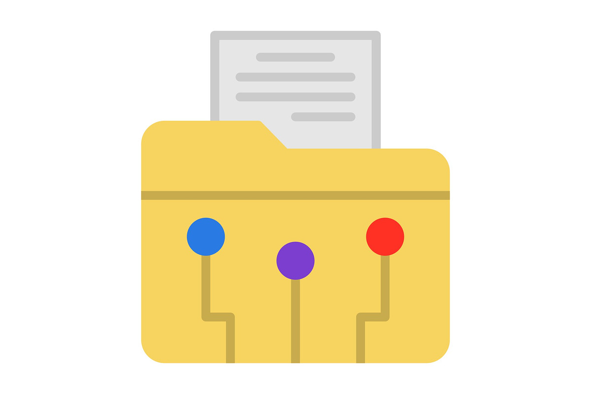Folder Flat Icon, an Icon by Pexelpy (Photo 1 of 2)