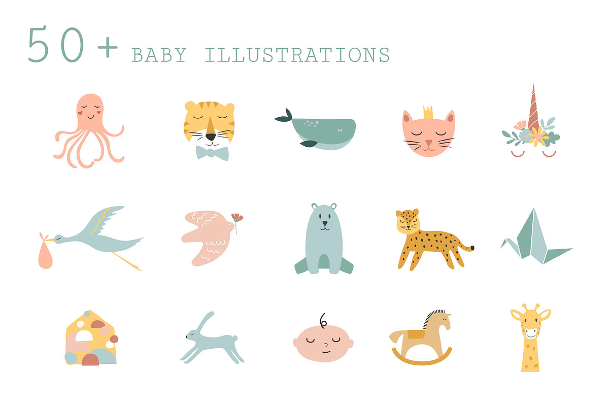 Kids Logo Templates, a Branding & Logo Template by Katya_lu (Photo 8 of 9)