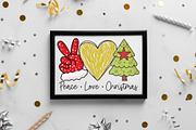 Peace Love Christmas PNG Bundle, a Graphic by CraftlabSVG (Thumbnail 5 of 14)