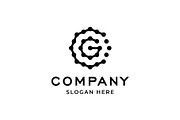 Letter C G Tech Connencting Dots log, a Branding & Logo Template by Buqancreative (Thumbnail 2 of 3)