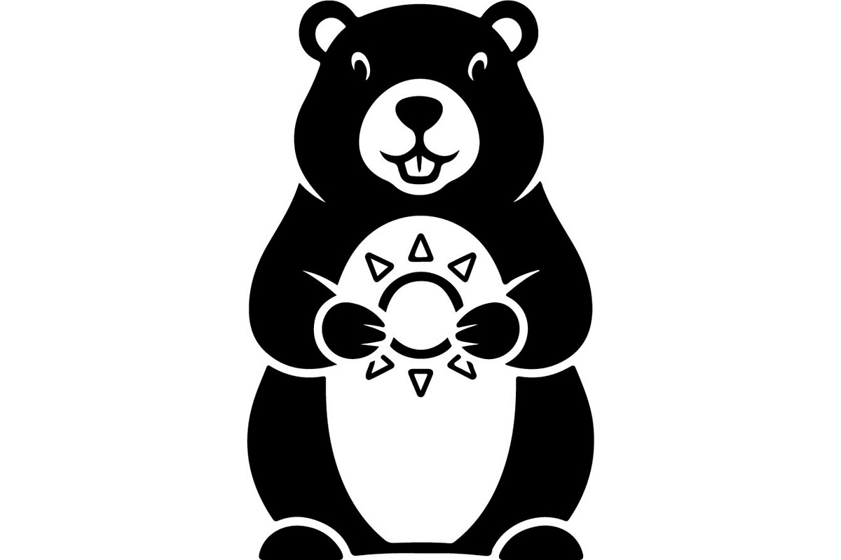 Cute Bear Silhouette Vector Bundle, a Person Illustration by Designer_Momina (Photo 27 of 31)