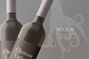 Wine Bottle Mockup Kit, a Merchandise Mockup by PSD Market (Thumbnail 12 of 16)