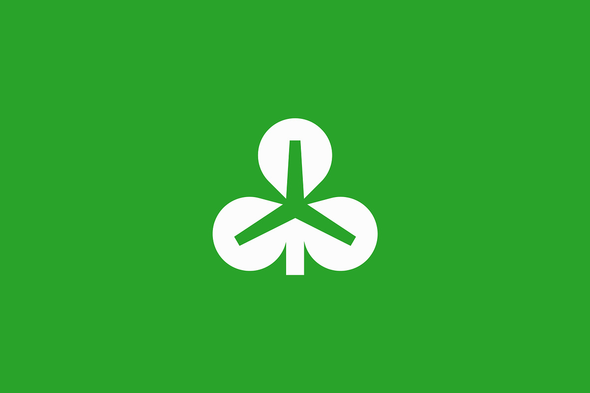 Shamrock Windmill Logo Nature Green, a Branding & Logo Template by Signatoro (Photo 2 of 3)