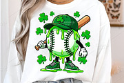 St. Patrick’s Day Baseball PNG, an Illustration by Canvas Craft (Thumbnail 4 of 6)